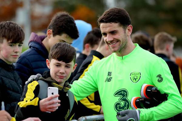 Robbie Brady itching to get the Ireland jersey back on