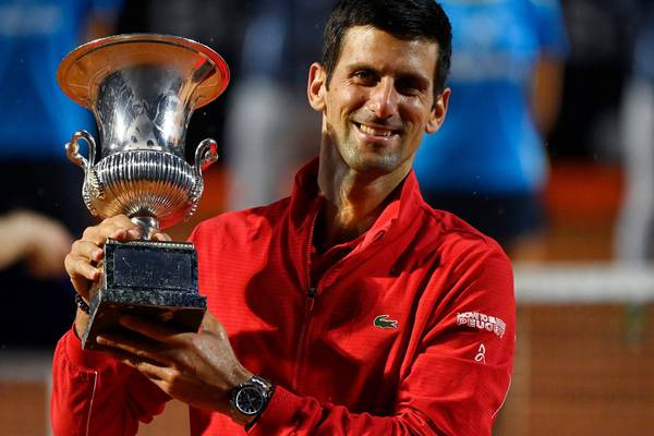 Novak Djokovic overcomes Schwartzman to win Italian Open