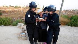 Radical Jewish settlers clash with police at West Bank settlements