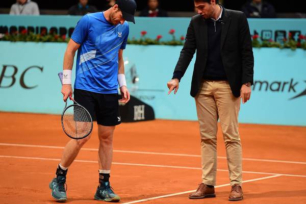 Illness rules Andy Murray out of clash with Novak Djokovic in Madrid