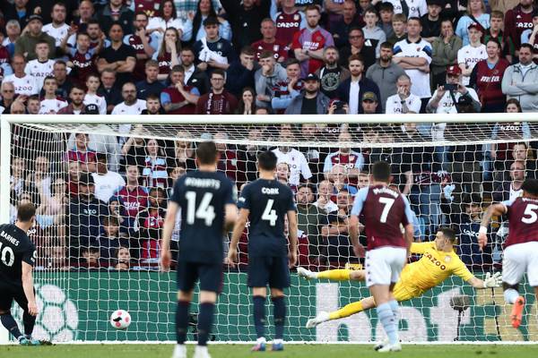 Burnley out of the relegation zone after draw at Aston Villa