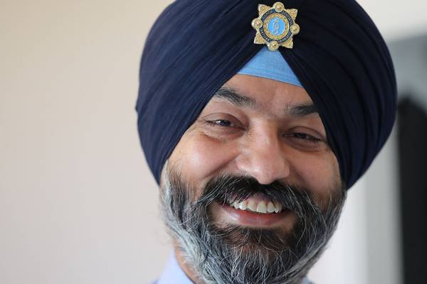 Badge of distinction: Meet the first Sikh in the Garda Reserves