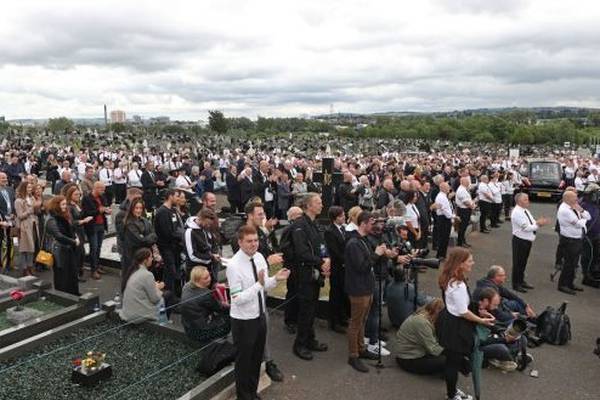Bobby Storey funeral: PSNI feared violence if they tried to disperse crowds