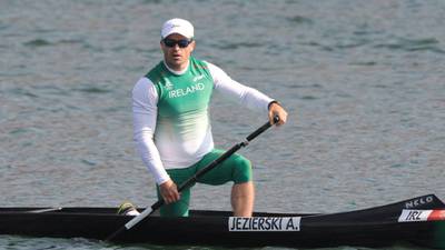 Milan performance augurs well for Ireland’s sprint canoeist Andrzej Jezierski