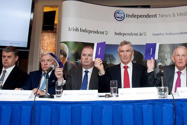 Eyes have it: Robert Pitt’s pointed display of defiance at INM vote