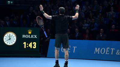 Andy Murray beats Novak Djokovic to end year as world number one
