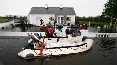 Family home under threat as floods seep into Co Roscommon