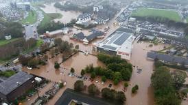 In pictures: The clean-up begins in Midleton after Storm Babet