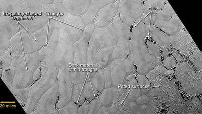 Pluto’s polygon-shaped features puzzle scientists
