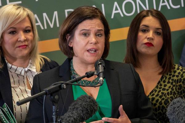 Westminster poll is ‘election of a generation’, says Sinn Féin
