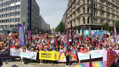 Thousands attend marriage equality rally in Belfast