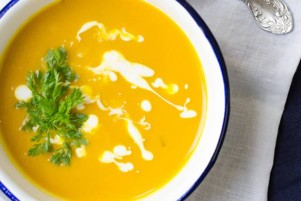 High-calorie, high-protein soup: Making the most of every bite