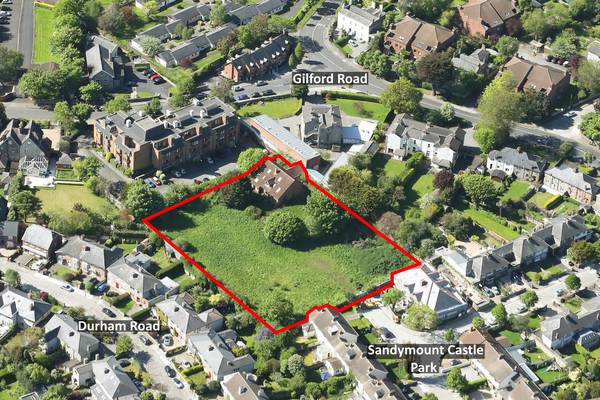 Sandymount site of 1¼ acres for sale at €9.5m