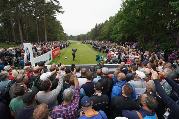 Rory McIlroy’s stunning 65 leaves him three clear at Wentworth
