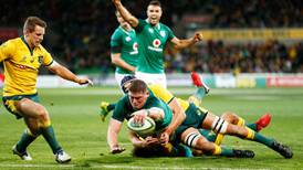 Ireland’s green machine cranks into gear against Australia