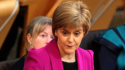 Sturgeon says SNP MPs can vote on English  issues