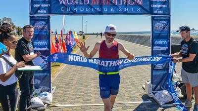 Marathon man Gary Thornton wins seven races in seven days
