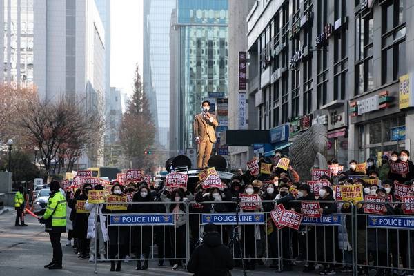 ‘Out with man-haters’: The rise of anti-feminism in South Korea