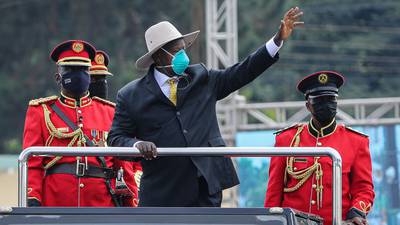 Ugandan president sworn in for sixth term in office