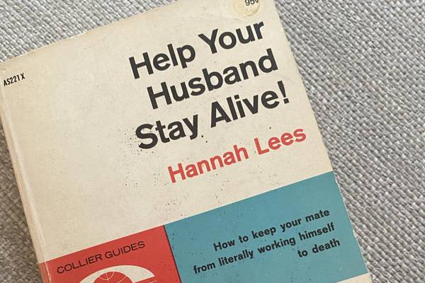 Rosita Boland: Want to keep your husband alive? Stop demanding new sofas