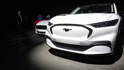 Ford reinvents Mustang as a battery-powered crossover