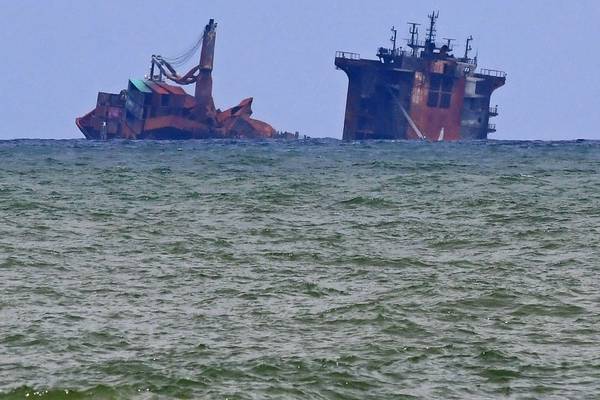 'Helpless' Sri Lankan fishermen count cost of chemical cargo ship wreck