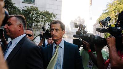 Anthony Weiner sentenced to 21 months in teen ‘sexting’ case