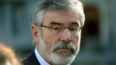 Gerry Adams comments on holding editor ‘at gunpoint’ criticised