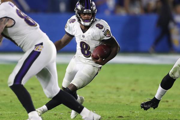 NFL round-up: Jackson’s dancing feet put Ravens in playoff picture