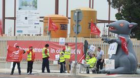 Pickets placed on school building site in Dublin