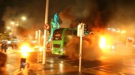 The air was thick with smoke and a double-decker bus was on fire - how gardaí struggled to contain the Dublin riots