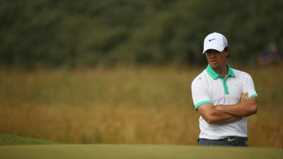 McIlroy falls by the wayside at British Open, as Johnson sets target