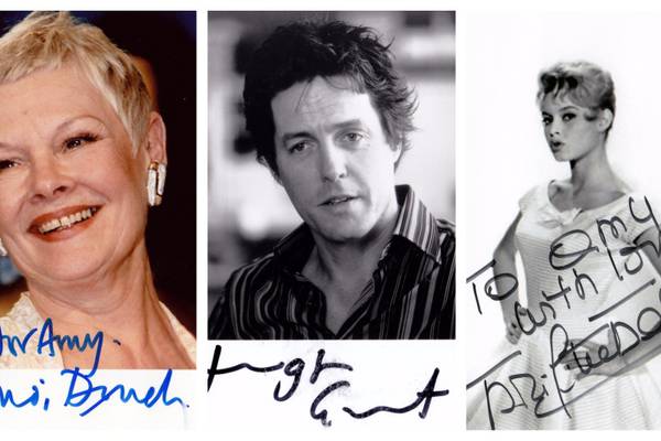 Autograph Hunter: ‘Dear Amy, best wishes, Bruce Forsyth’