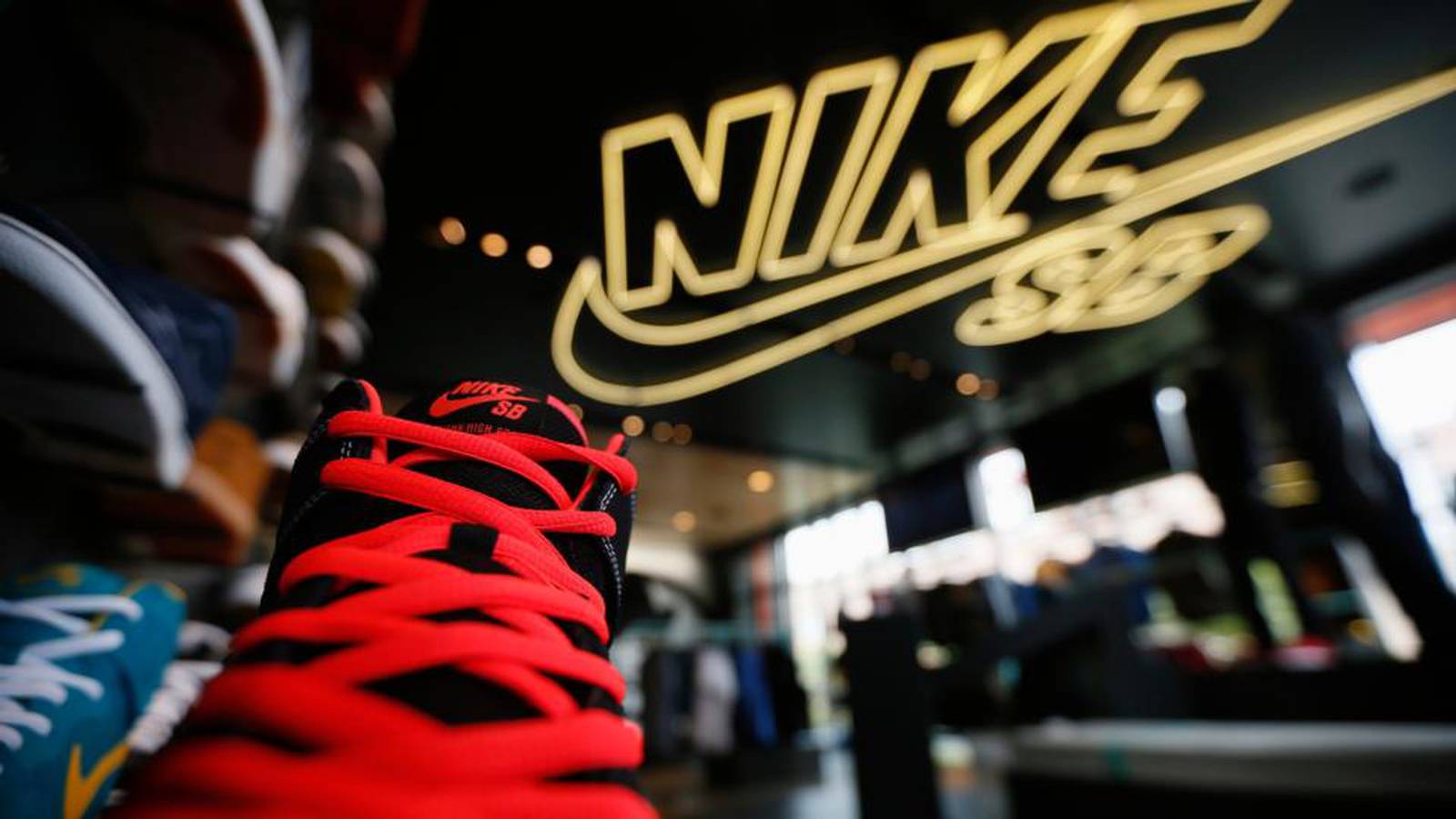 Where di the first nike store open on sale
