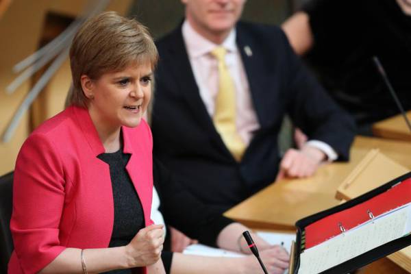 Theresa May firmly says no to vote on Scottish independence