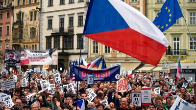 Czech president names new justice minister despite street protests