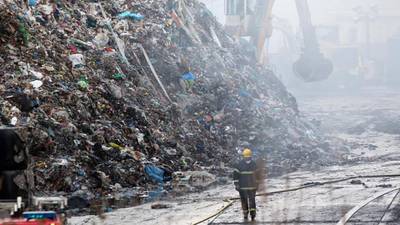 Fire at Oxigen recycling plant extinguished