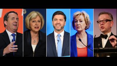 Tory leadership contest: the five confirmed candidates