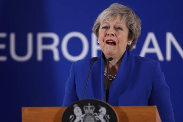 May to warn of ‘division and uncertainty’ if MPs reject EU deal