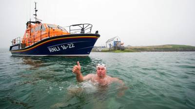 Cork man abandons Wales swim over hypothermia fears
