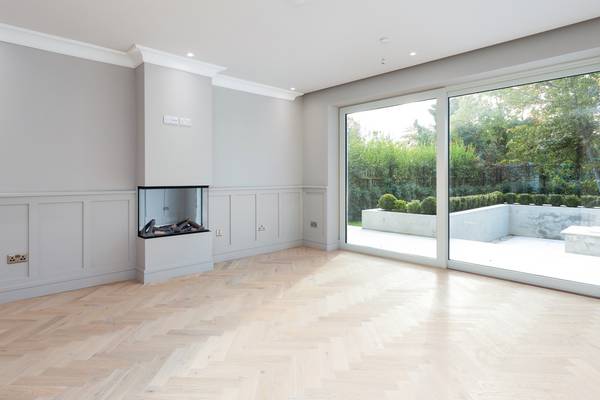 White on white party house by racecourse for €2.45m