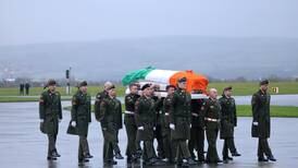 Pte Seán Rooney: At least 25 bullets fired during fatal Lebanon attack