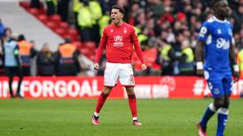 Brennan Johnson double earns Nottingham Forest draw with struggling Everton