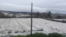 Snowfall reported in northwest with sleet and ice predicted