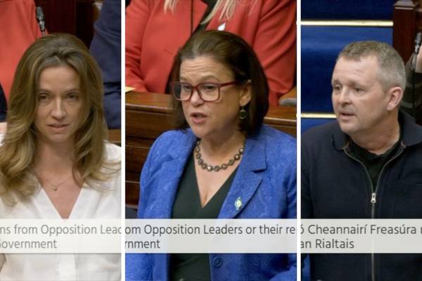Opposition leaders call for general election in wake of Varadkar decision