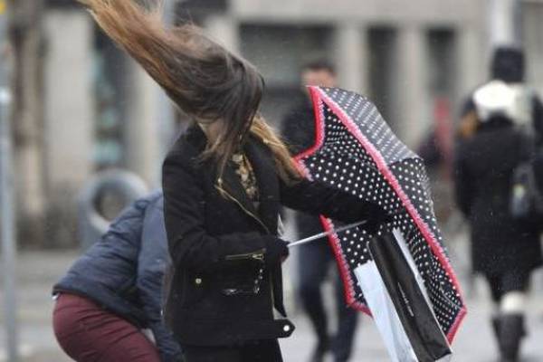 Wind warning issued with gusts of up to 110km/h in coastal areas