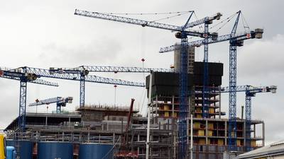 Dublin crane count drops six in April from record high in March