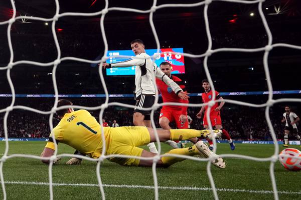 Kai Havertz equaliser denies England in six-goal thriller at Wembley