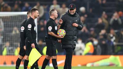 ‘What is his problem with me?’ - Jürgen Klopp fumes at referee Paul Tierney