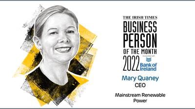 Business Person of the Month: Mary Quaney, Mainstream Renewable Power